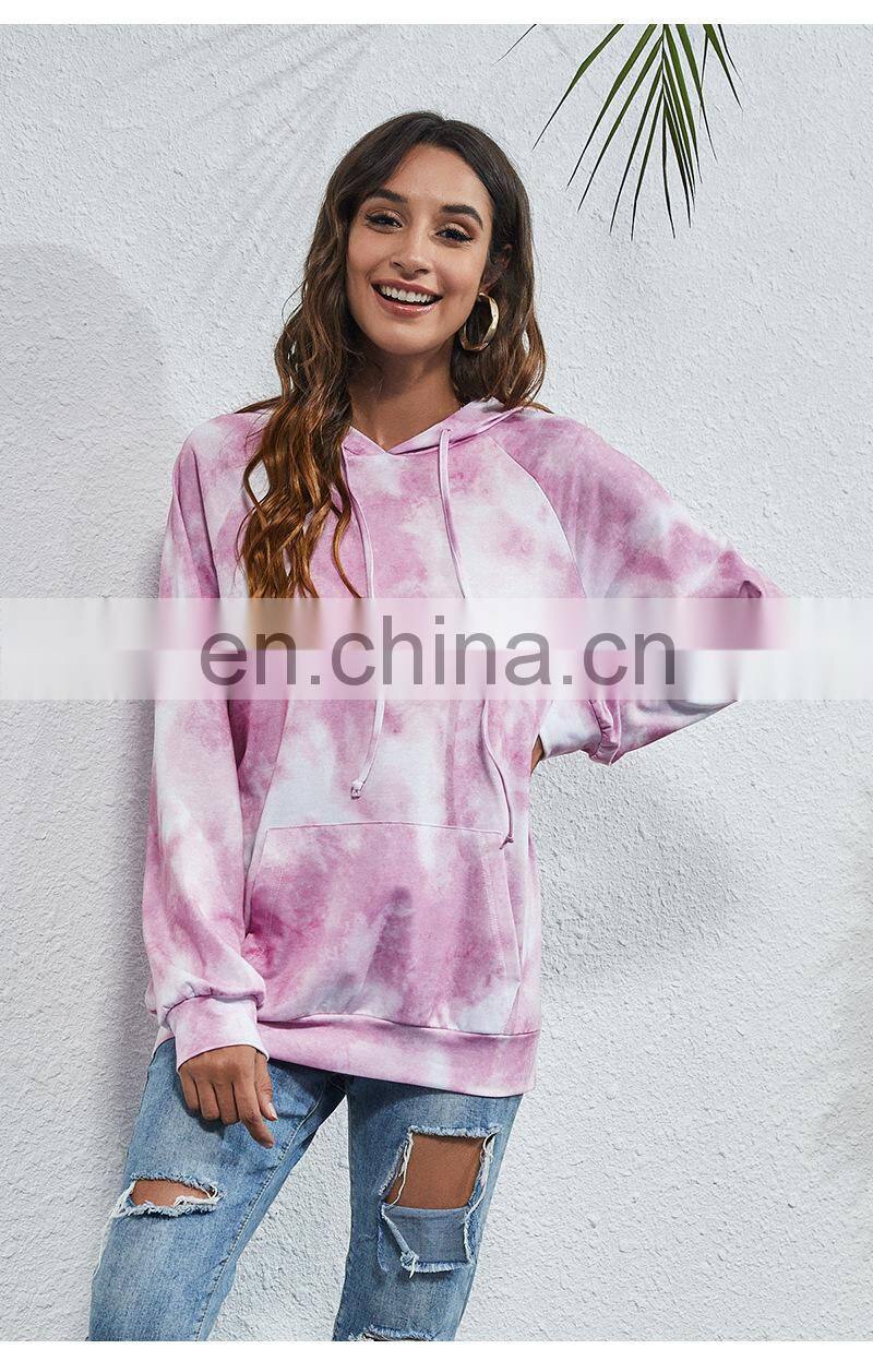Europe 2021 European and American fall hot styles trendy fashion casual hooded fashion women's sweater