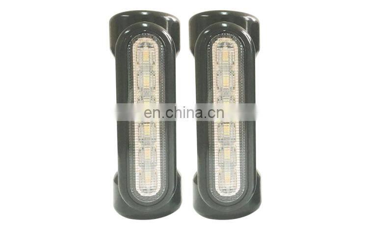 Lantsun 12v led work light auto parts spot flood beam 6w round LED work lights for offroad