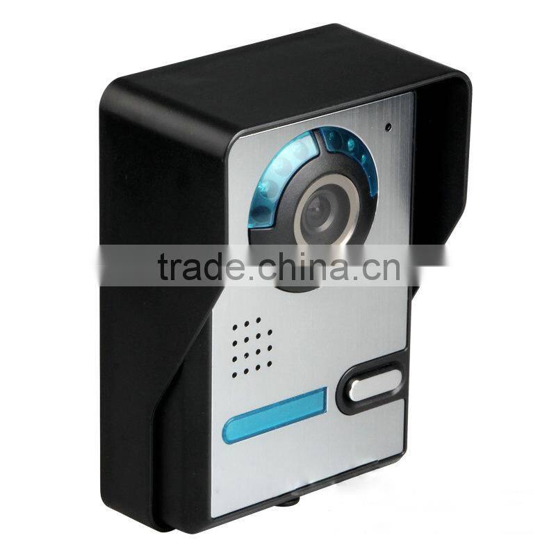 Cheap 7inch LCD wired video door bell door phone system for Home security protection