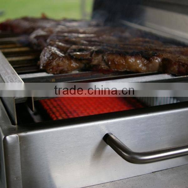 Infrared gas burners for chiken Meat Grill Equipment HD220