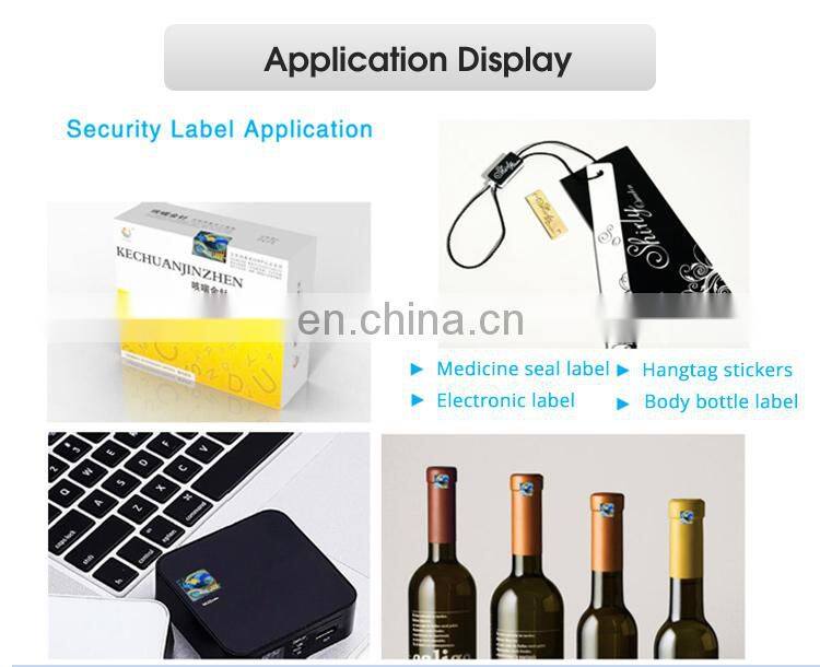 Laser Hologram Anti-Counterfeiting Label