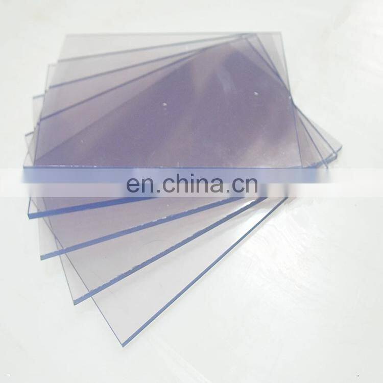 Double Sided Protective Film Transparent Rigid PVC plastic sheets