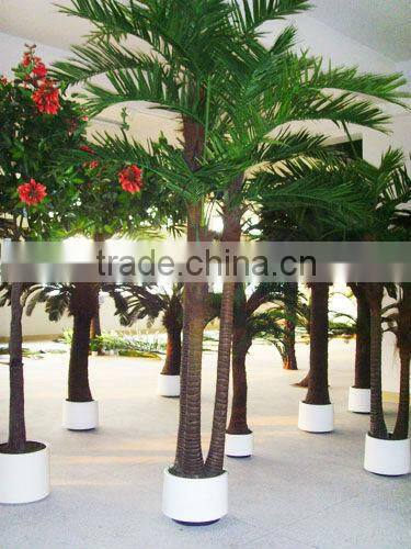 artificial outdoor or indoor green bamboo