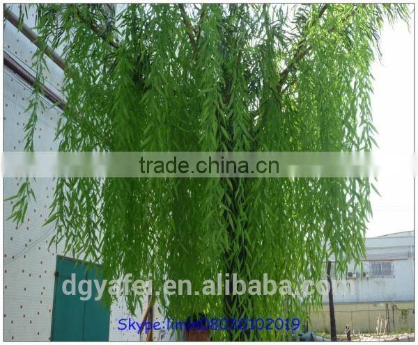 the evergreen leaves artificial trees artificial weeping willow trees