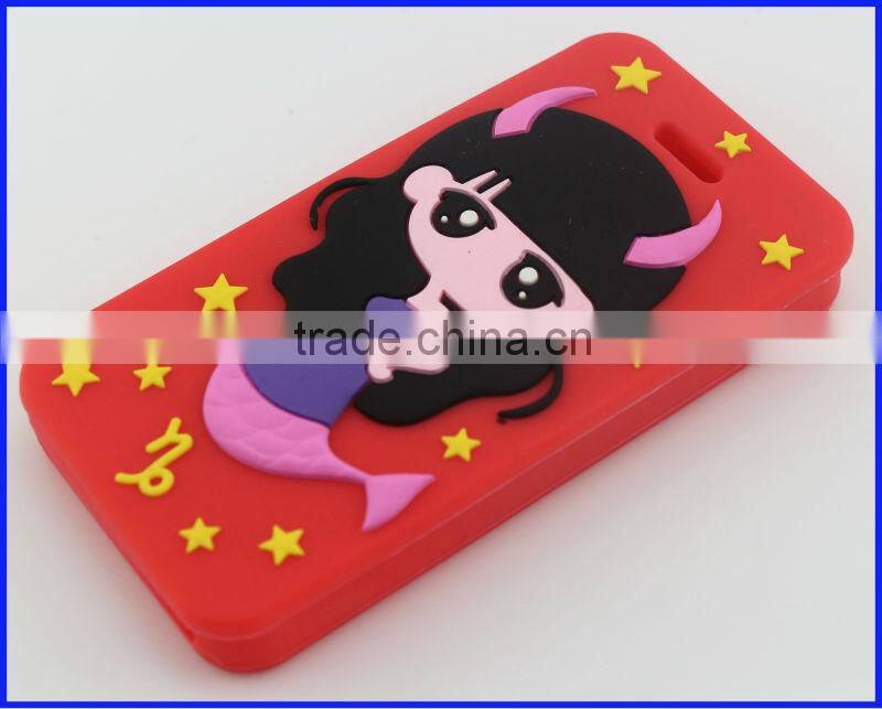 Soft Cute Funny Silicone Protective Cover Cheap High Quality Protective Front and Back Cover Case