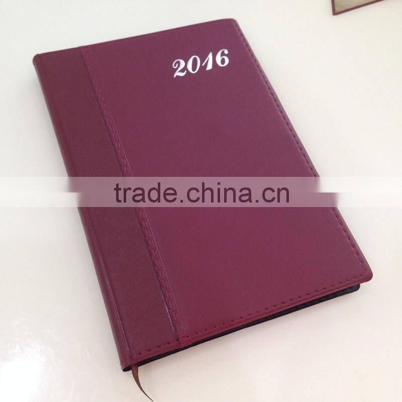 Cheap pvc cover weekly planner 2016