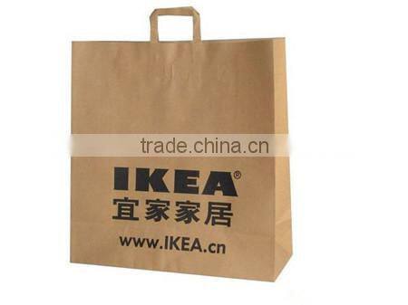 2014 custom made high quality eco-friendly printed paper shopping bags