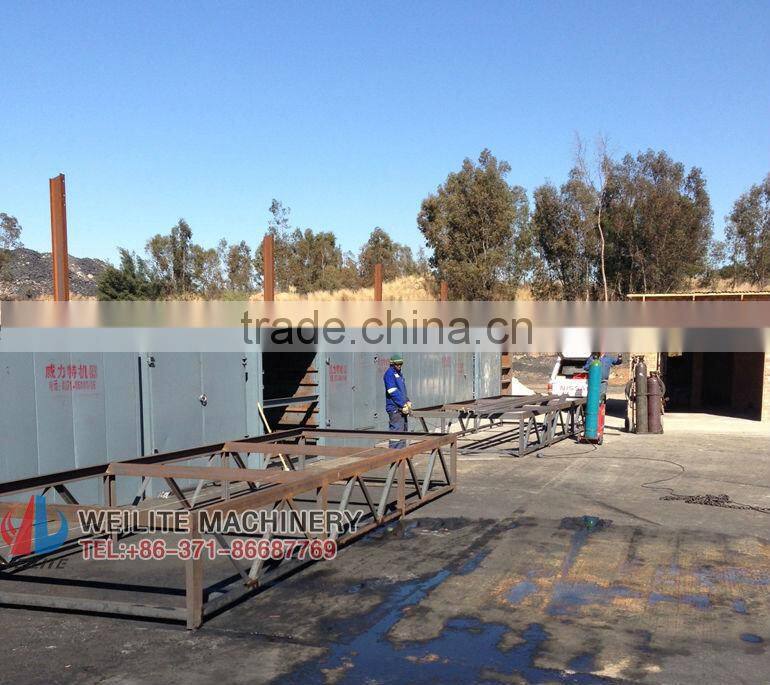 multi-layers coal briquettes/pellet material mesh belt dryer / steel mesh belt dryer