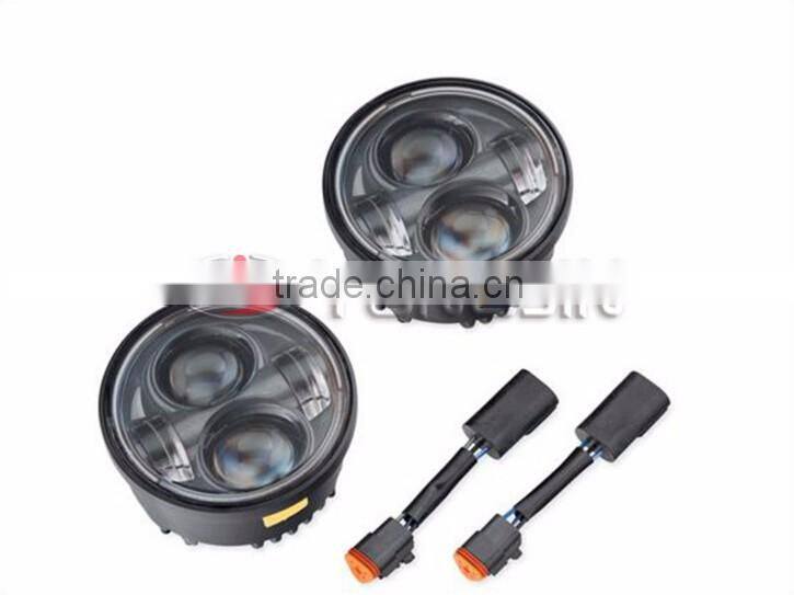 Round 4x4 LED Headlight 5'' led headlight for motorcycle 5 Inch LED Headlight for motorcycle Jeep Wrangler