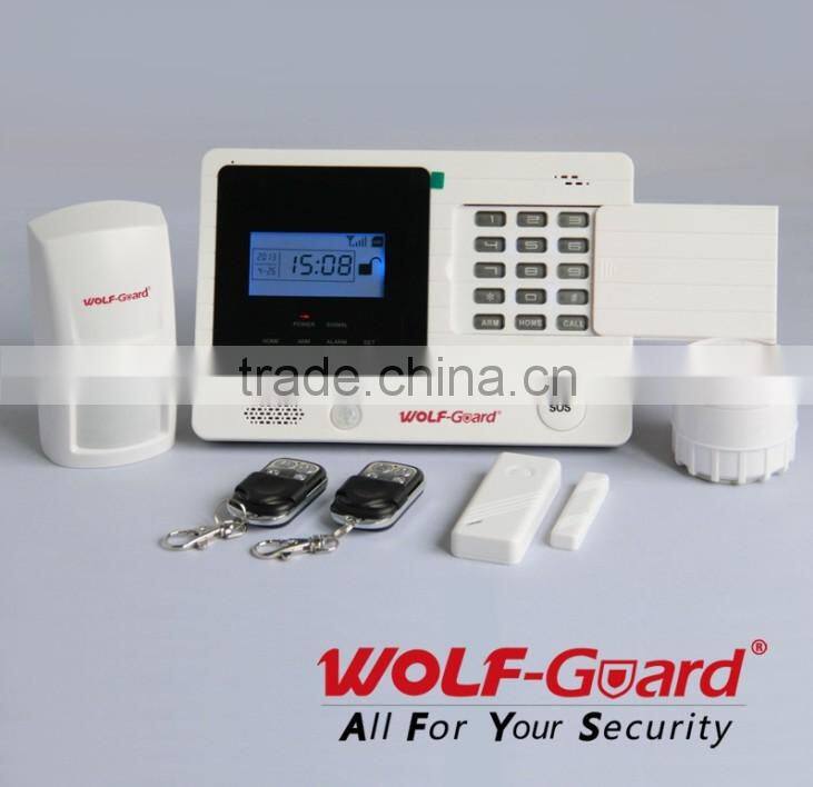 15 Years Factory GSM mms Alarm security System with LCD Screen and built-in PIR YL-007M2K wireless control panel gsm alarm syste