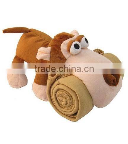 Plush toy with blanket