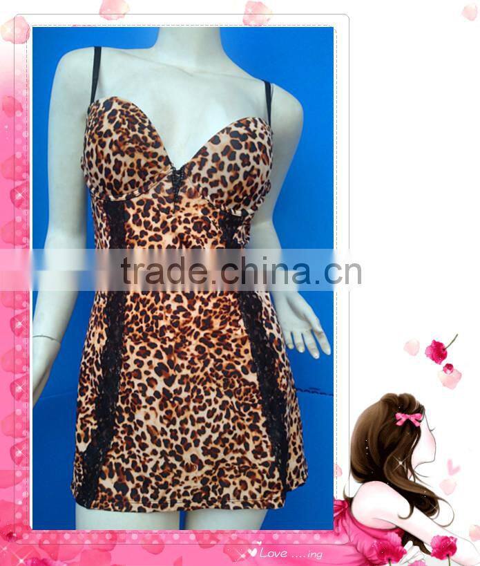 Sexy Animal Printed Lingerie, Sexy Babydoll