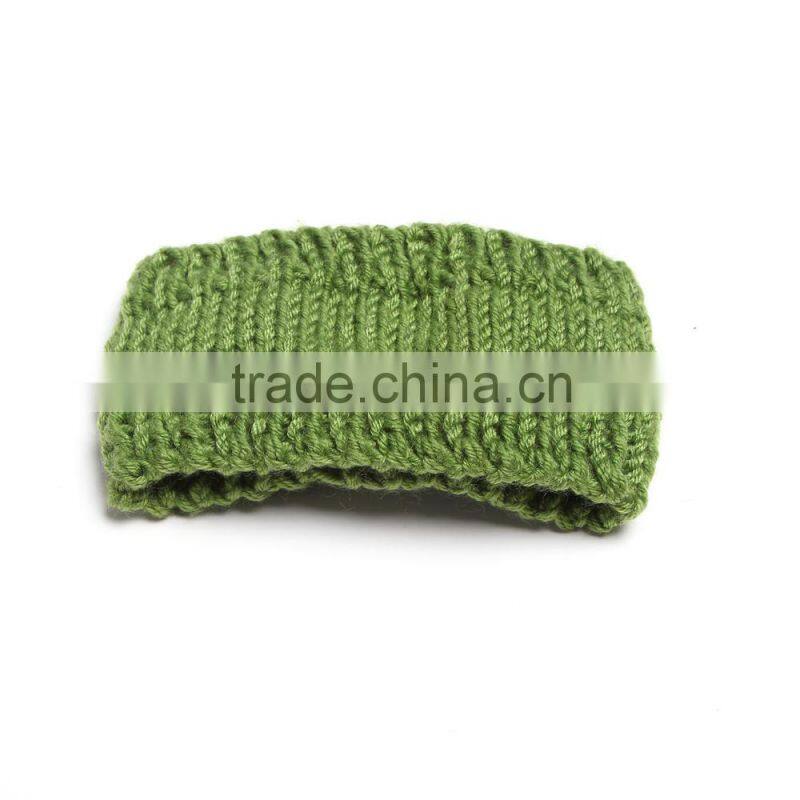 New Lady Crochet Knit Flower Headband