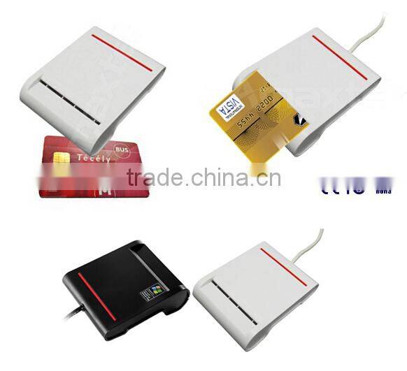 Newest single slot portable handheld smart card reader