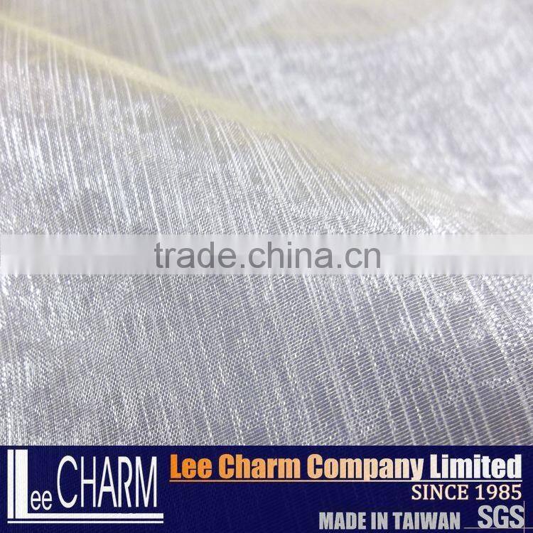 Sheer Bright Crystal Curtains Snowflake Decorations Wedding Fabric