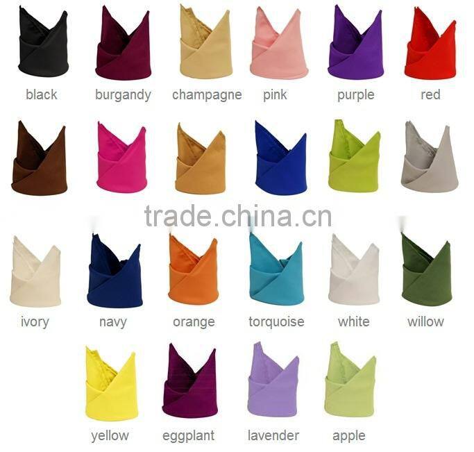 popular fancy lunch table napkin