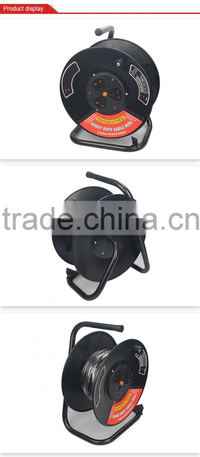 Safety Masterplug 16amps 40 Metre Cable Reel 16 Amp 4 Socket 50 Metre