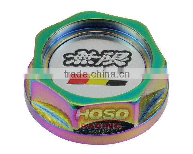 Mugen Aluminum Neo Chrome Oil Cap