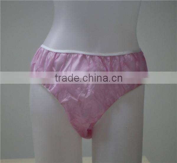Non Woven Fabric Women Spa Disposable Underwear For Salon Hospital