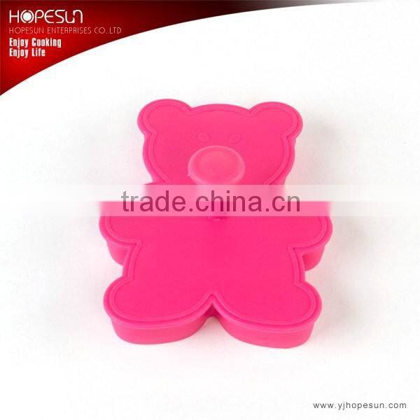 2016 New design 3 pcs plastic colorful cookie cutter set