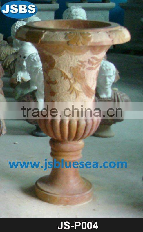 Europeanize marble flowerpot