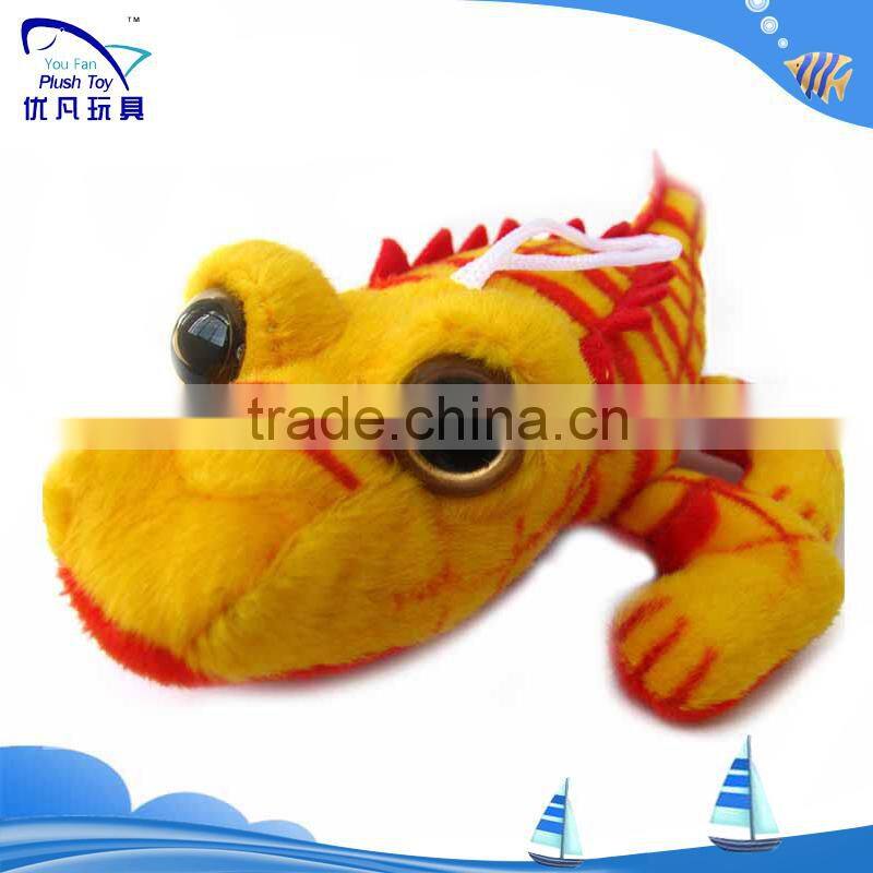 plush animals big eyes crocodile/keychain crocodile child toy/wholesale stuffed toys for promotion