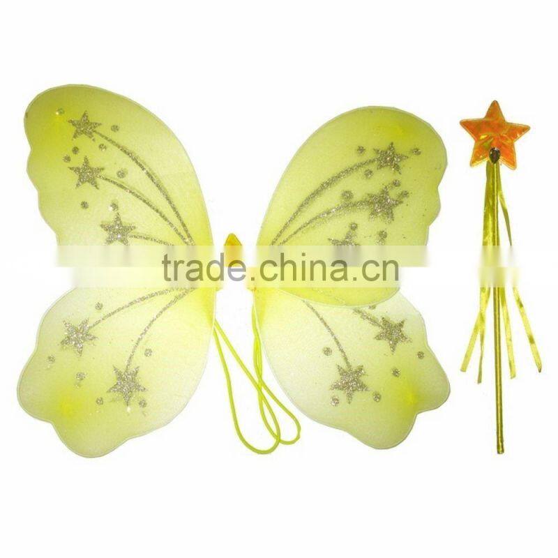 Wholesale colorful angel wings party supplies fairy wings cheap WG4012