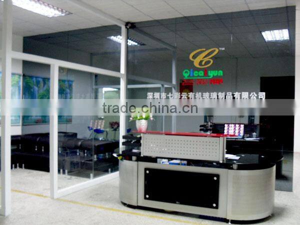 2015 new product acrylic glass vase