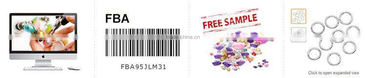 Custom Zinc Based Alloy Silver Tone Wavy Spacer Beads