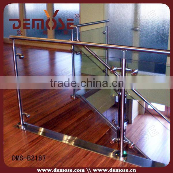 Brand new laminated ceramic frit glass,cheap glass railing