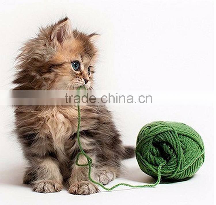 Cat toys cotton string woven ball cat catch toys