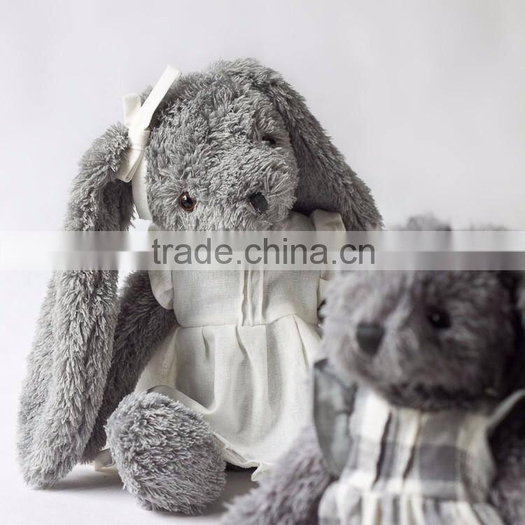 new kids toy for 2015 custom rabbit toys, long ear soft rabbit toys