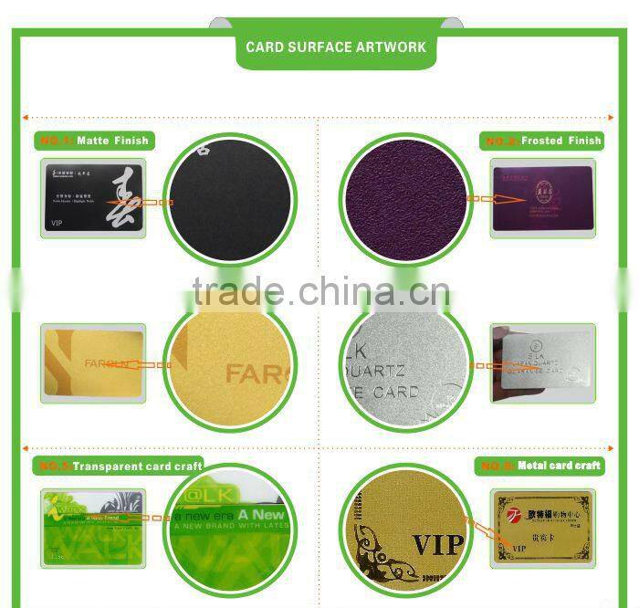 Top selling hologram transparent business cards