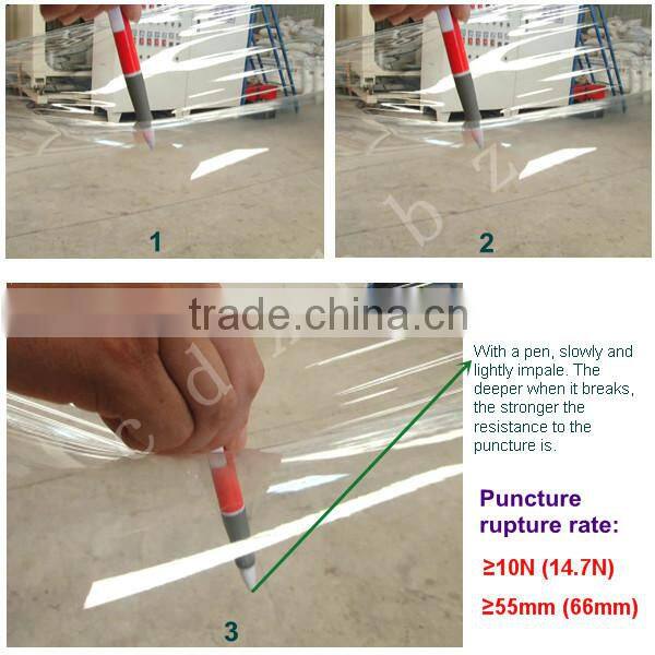 Plastic Company Clear LLDPE Stretch Film Flexible Packaging