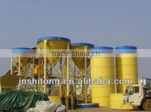 HLS60 60m3/h CE certified mini concrete mixing plant concrete batching plant ( hot sell in concrete mixing plant market)