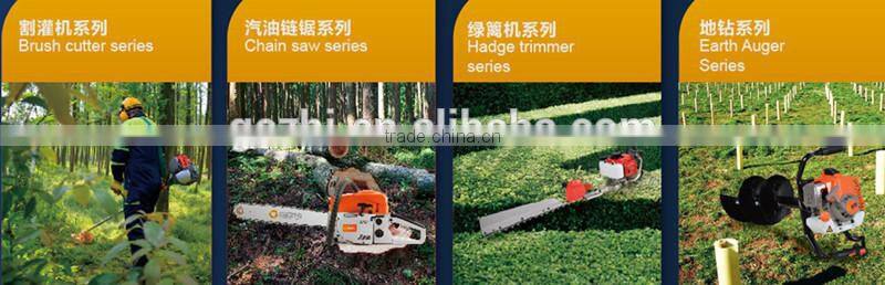 Gasoline hedge trimming machine 0.65kw single side blade agriculture hedge cutters machines GZ-750