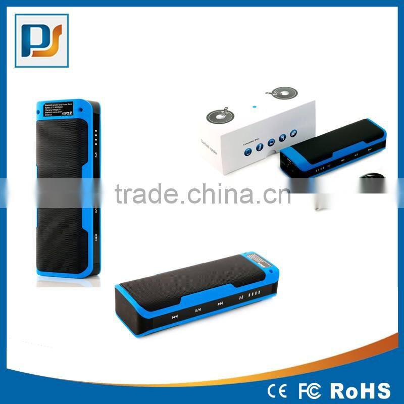 Hot Selling Portable Wireless Bluetooth Stereo Speaker Powerful Sound /4000mah Battery Backup TF Card Play