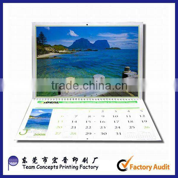 Wall calendar printing