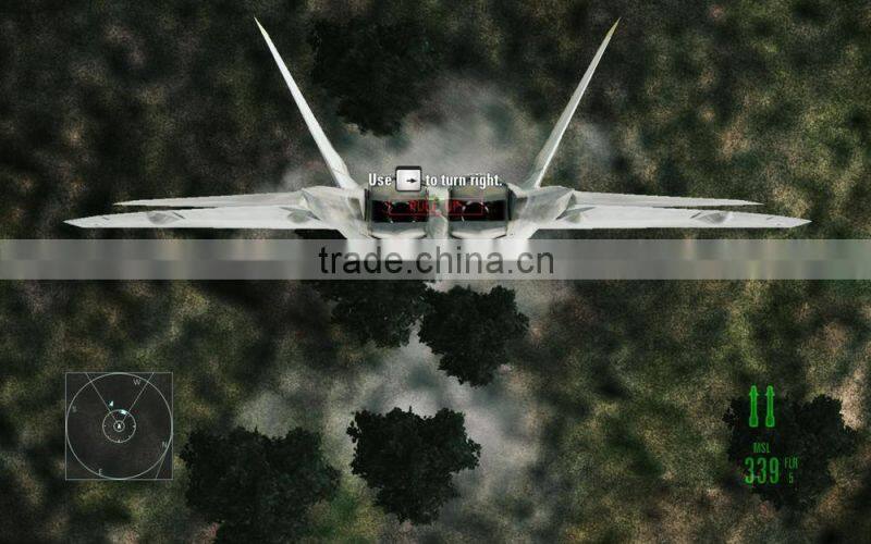Real fly feeling with airplane simulator airplane flight simulator/rc airplane simulator