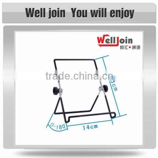 Metal pad support stand holder