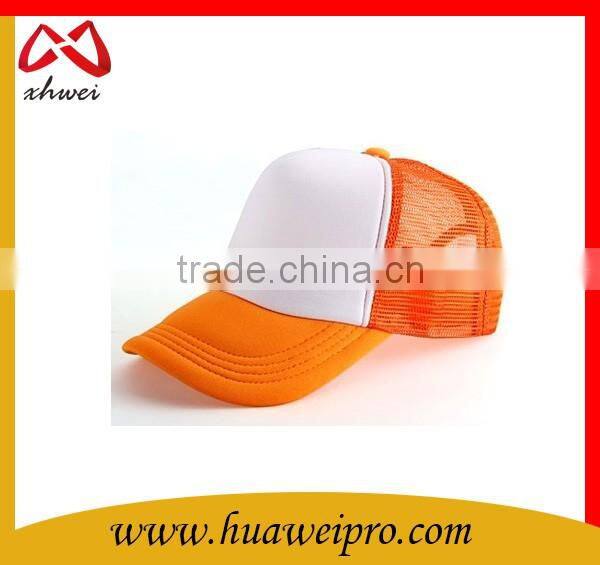 Manufacturer NEW Blank Sports Trucker Cap Mesh Custom Trucker Cap Plain