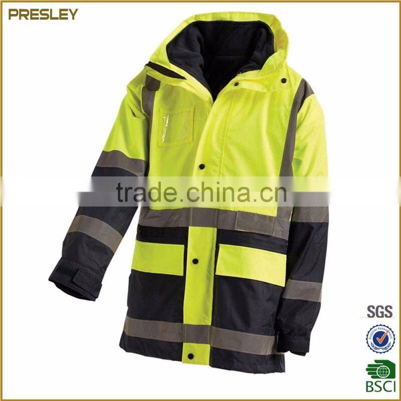 High quality men's safty reflective workwear coverall fireproof workwear