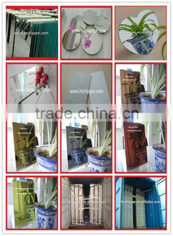 aluminum coated mirror