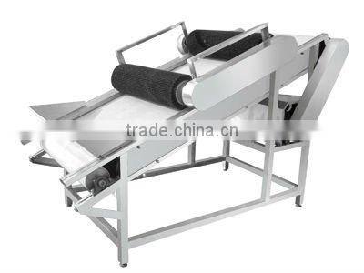 Automatic peach flap turnover machinery