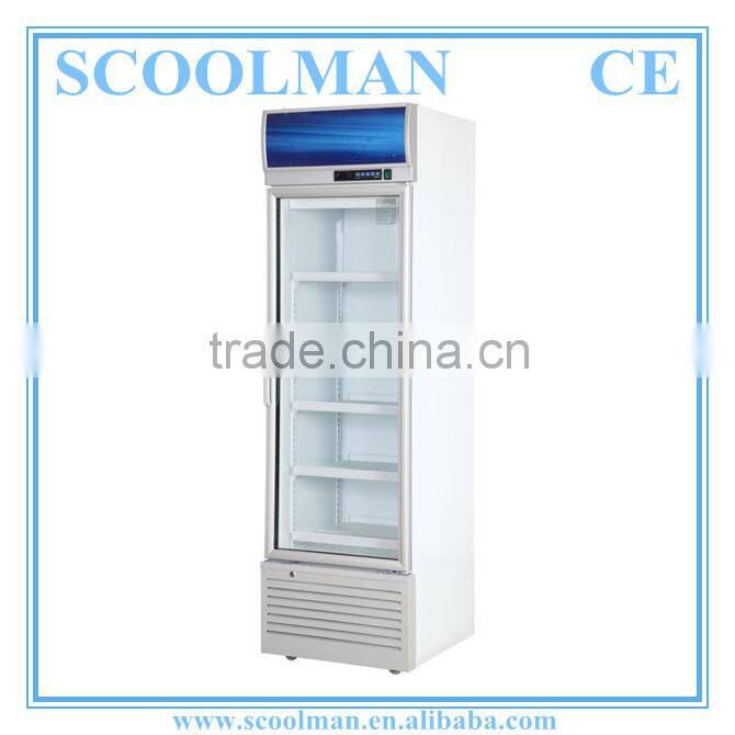 Upright One Glass Door Soft Drink Cooler