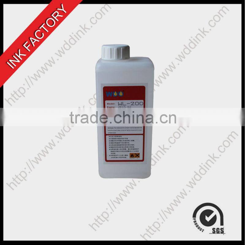 quality product cij printer inkjet Domino Wash Solution WL-200 White 1000ML For Domino Inkjet/CIJ/Small Character Printer