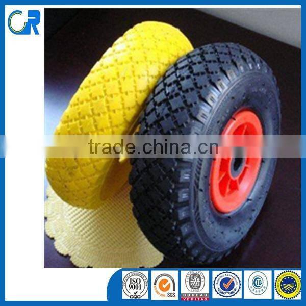 Environmental wheel ! Yinzhu manufacturer eva solid tyre 3.50-4 for wheel barrow