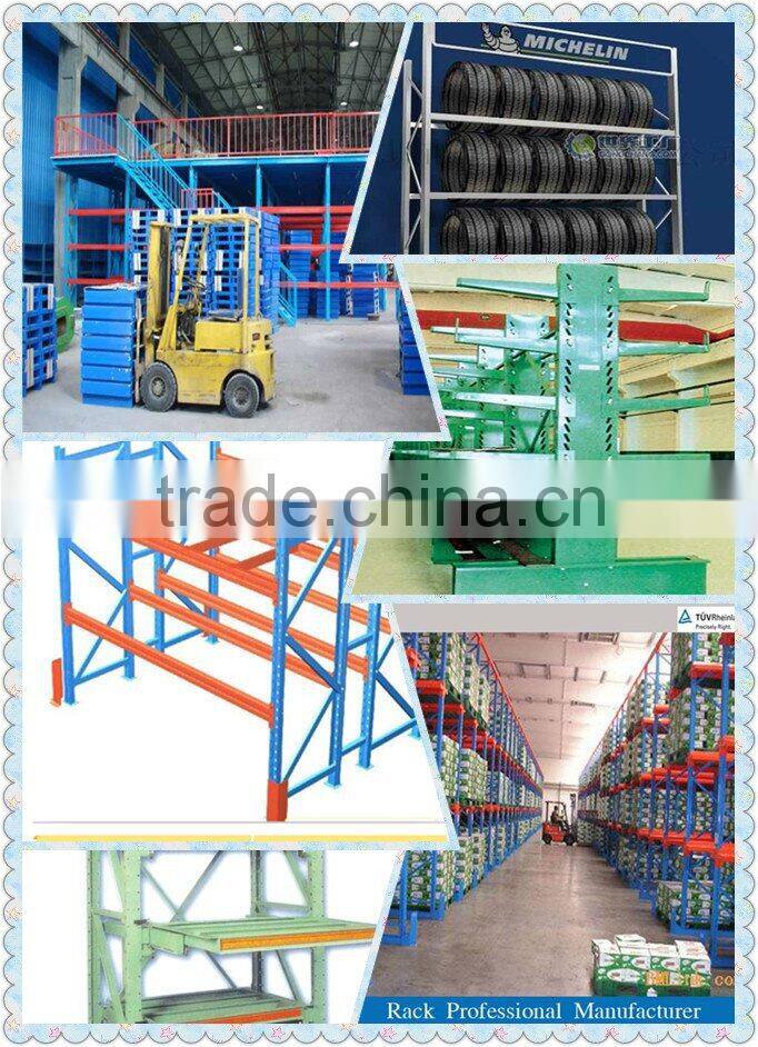 jinan jiutong gravity pallet flow racking