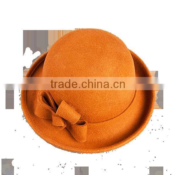 Wool felt bowler hats