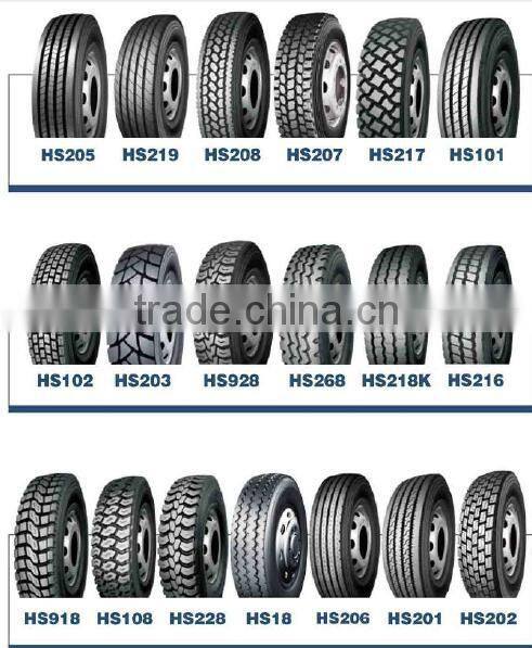 China TBR tyre 255/70R22.5, 265/70R22.5,275/70R22.5 good quality low price